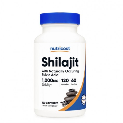 SHILAJIT 1000 mg от Nutricost – 120 капсули